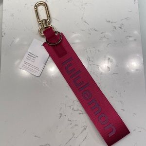 Lululemon keychain
